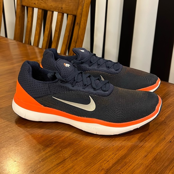 Nike Free Trainer V7 NFL Denver Broncos Shoes Sneakers new AA1948 401 Mens Sizes - Picture 3 of 15